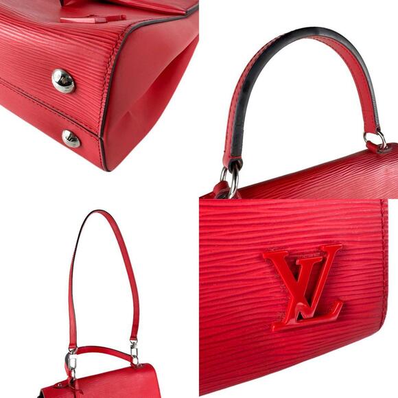 Louis Vuitton Epi Cluny BB Shoulder Bag, Leather, Coquelicot, Women's, M41337... - Picture 4 of 5